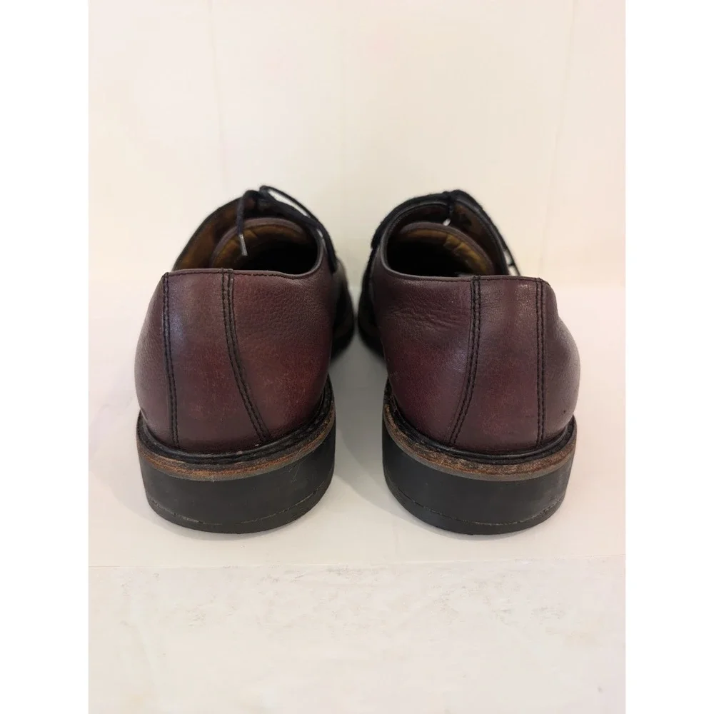 Mephisto Melchior Leather Cap Toe Oxford Dress Shoes Dark Brown Men's Size 10.5